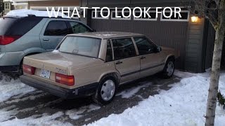 BUYING A USED VOLVO 740 [upl. by Alilak]