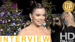 Hailee Steinfeld interview at Hawkeye special screening MCU sharing the screen with Iron Man [upl. by Brelje]