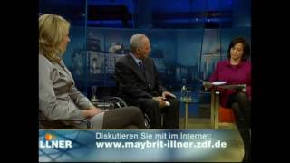 Maybrit Illner und Silvana KochMehrin in Strumpfhosen [upl. by Epilihp398]