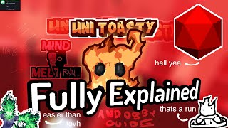 Uni Toasty  FULLY EXPLAINED AND OBBY GUIDE  Roblox  Find The Toasties 337 [upl. by Ecraep]