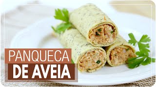 PANQUECA DE AVEIA COM FRANGO fácil e nutritiva sem lactose  Mamãe Vida Saudável  277 [upl. by Lashond]