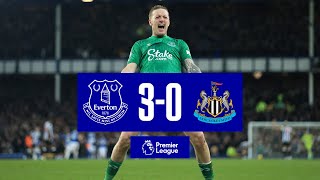 EVERTON 30 NEWCASTLE UNITED  Premier League highlights [upl. by Epotimet314]