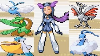 Pokémon Emerald WINONA GYM Boss Fight ALTARIA Feather Badge [upl. by Flavia]