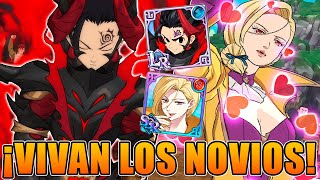 ¡VIVAN LOS NOVIOS ZELDRIS LR Y GELDA JUNTOS en PVP PUEDEN SER ATERRADORES  7DS Grand Cross [upl. by Damita]