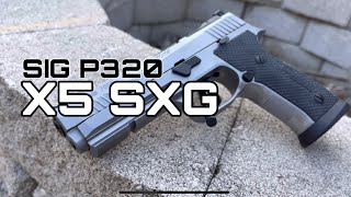 Sig Sauer P320 X5 SXG Unboxing Shooting Review [upl. by Halac805]