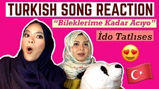 TURKISH SONG REACTION İdo Tatlıses  Bileklerime Kadar Acıyo [upl. by O'Hara262]