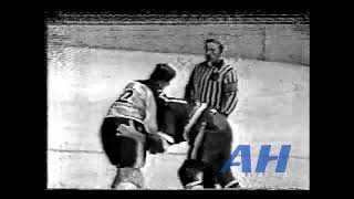 NHL Dec 4 1977 Nick FotiuNYR v Harvey BennettMIN HL New York Rangers Minnesota North Stars [upl. by Pudens]