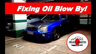 Blow By Oil FIX for my SUBARU Impreza WRX  Project Zangetsu [upl. by Flosi49]