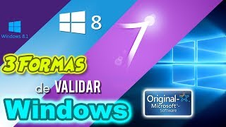 ✅ TOP 3 maneras de validar windows como saber si mi windows es PIRATA o no  Bradcor Tutoriales ✅ [upl. by Bertram298]