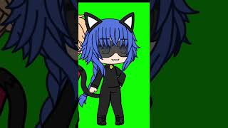 meme ladybug and cat noir gacha life  noir bug and lady cat  gacha trend ladybug trending [upl. by Nylcoj]