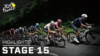 Tour de France 2024 Stage 15  EXTENDED HIGHLIGHTS  7142024  Cycling on NBC Sports [upl. by Naie15]