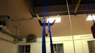 Aerial Silks  Butterfly Drop [upl. by Seen]