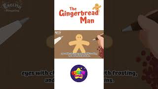 The Gingerbread Man  Fairy tale  English Stories Reading Books shorts [upl. by Llednew]