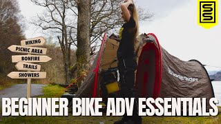 Beginner adventure motorcycle camping gear [upl. by Lau158]