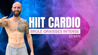 HIIT CARDIO BRÛLE GRAISSES  Intense  Arthur Hill [upl. by Valoniah]