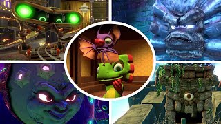 YookaLaylee  All Bosses [upl. by Shaff43]