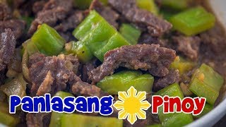 HEALTHY Ampalaya con Carne [upl. by Lehcyar]