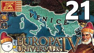 NAPOLI RINASCERÀ  VENEZIA  EUROPA UNIVERSALIS 4 137  Gameplay ITA 21 [upl. by Elahcar]