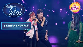 Pawandeep से Arunita को कैसे इशारे करवा रहे हैं Sanu Da  Indian Idol S12  Stereo Shuffle [upl. by Wyck]