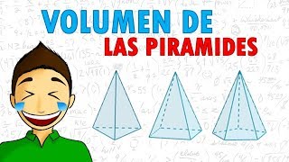 VOLUMEN DE PIRAMIDES  partes de las piramides [upl. by Norraf]