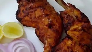 Tandoori chickenoven baked অভেনত বনোৱা তান্ডুৰি চিকেন । [upl. by Sualakcin]