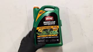 Ortho WeedClear Lawn Weed Killer Ready to Use Weed Killer for Lawns Crabgrass Killer Review [upl. by Cynara]