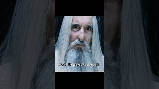 The strongest wizard is the first to be compelled video shorts movie thelordoftherings [upl. by Yajiv]