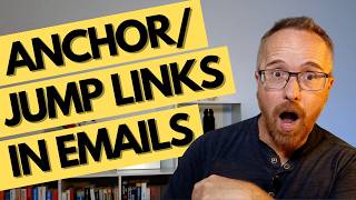 How to Add Anchor Links in Mailchimp AND ConvertKit [upl. by Oigile]