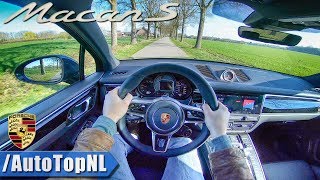 2019 Porsche Macan S 30 V6 Turbo POV Test Drive by AutoTopNL [upl. by Hsilgne]