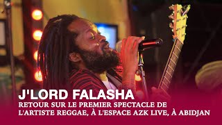 JLORD FALASHA  Retour sur le premier spectacle de lartiste reggae à Abidjan [upl. by Iliak884]