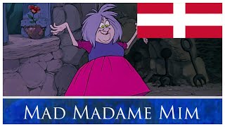 The Sword in the Stone 1963  Mad Madame Mim  Danish Dansk [upl. by Cherye895]