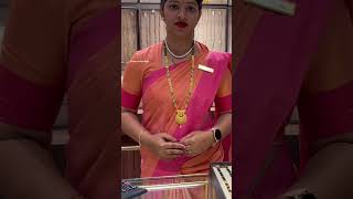 Pure gold long mangalsutra design from malabar gold and diamonds [upl. by Walkling]