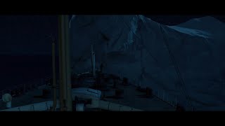 Titanic  iceberg collision scene [upl. by Trefor769]