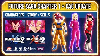 NEW DLC PACK 17 CHARACTERS  CAC UPDATE  Dragon Ball Xenoverse 2  Future Saga Chapter 1 [upl. by Busby975]