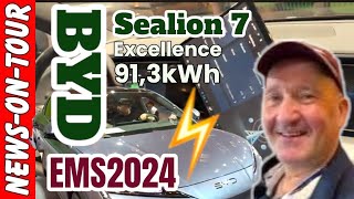 BYD ⚡️Sealion 7 Excellence 🚘TeslaAlternative mit 913 kWh 🔋EMS 2024  EAuto News [upl. by Latrena]