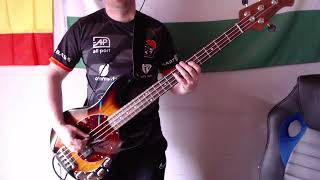 Linkin Park  Bleed It Out bass cover [upl. by Barris275]