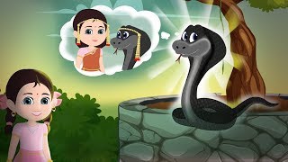 పాముకి పెళ్లి Telugu Fairy Tales  Panchatantra Moral Stories  Cocokidstoon Telugu Kathalu [upl. by Uliram300]