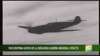 RED  Encuentran avión de la segunda guerra mundial intacto [upl. by Hsur]