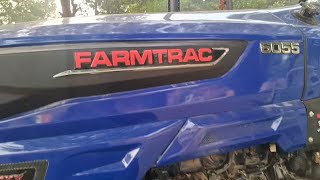 farmtrac 6055wordmax demo raesmil bilkul free lod pr cal rha hai farming farmer agriculturefunny [upl. by Sankey444]