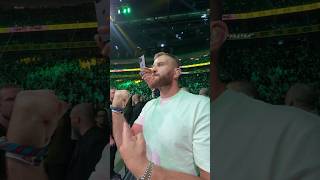 🥶😳 JAN BLACHOWICZ STARES DOWN ALEX PEREIRA DURING HIS UFC 303 WALKOUT [upl. by Ahsetal]