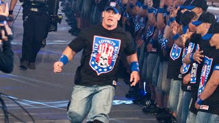 John Cena’s WrestleMania entrances WWE Playlist [upl. by Lewap]