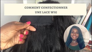 Comment Confectionner une lace wig  English Subtitles [upl. by Ainahtan729]