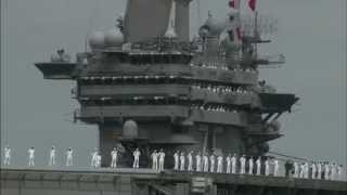 USS Harry S Truman CVN 75 homecoming broadcast Part 1 of 3 [upl. by Haret]