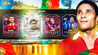 SERIE NOUA in FC 24 Ep1 DRAFTUL PANTEREI EUSEBIO IN ULTIMATE TEAM [upl. by Ahsikar]