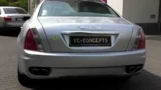 Maserati Quattroporte V8 Sport GT Sportauspuff Hammer Sound Exhaustsystem TCConcepts [upl. by Repip]