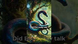 EVE Didn’t Talk To A SERPENT 😧🤯 biblestories [upl. by Oakie]