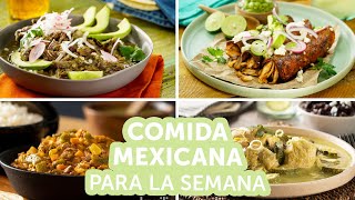 Comida mexicana para la semana  Kiwilimón [upl. by Flint681]