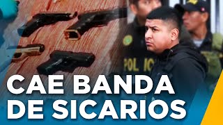 Implicados en 4 asesinatos Policía captura a 3 miembros de la banda Los Sanguinarios del Callao [upl. by Asserac613]