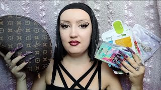 ASMR Noviteti 💋 Beauty and Fashion Haul Tapping and Scratching with Long Nail Clicking [upl. by Sansbury3]