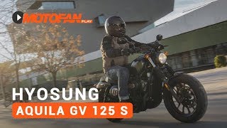 Hyosung Aquila GV 125 S  Prueba opinión y detalles  Motofan [upl. by Seward]